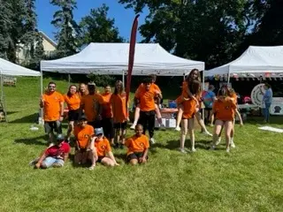 Festival crowd at Forbes Park